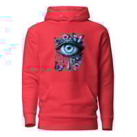 Image 5 of Unisex Hoodie, Mystic Butterfly Gaze Hoodie