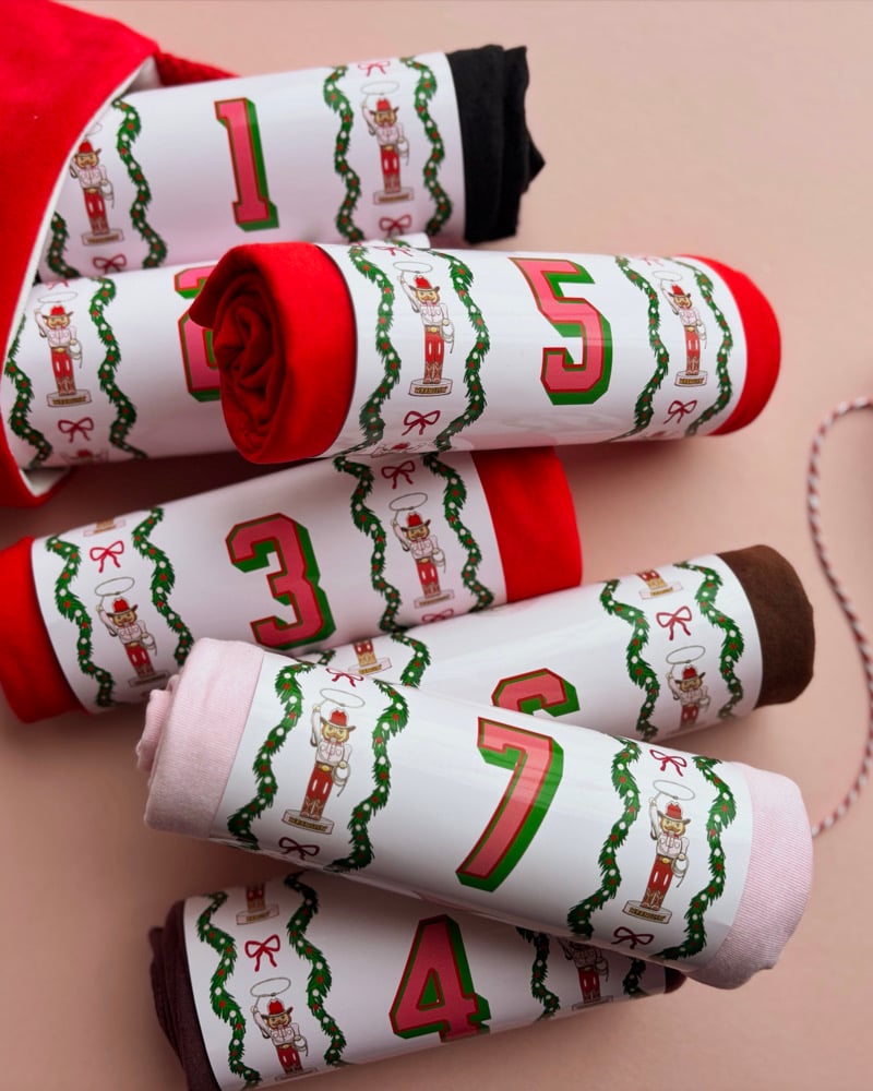 Image of 7 days of CHRISTMAS t-shirt advent calendar 
