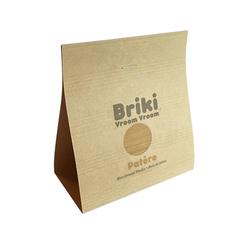 Image of Patère Rond en bois de hêtre