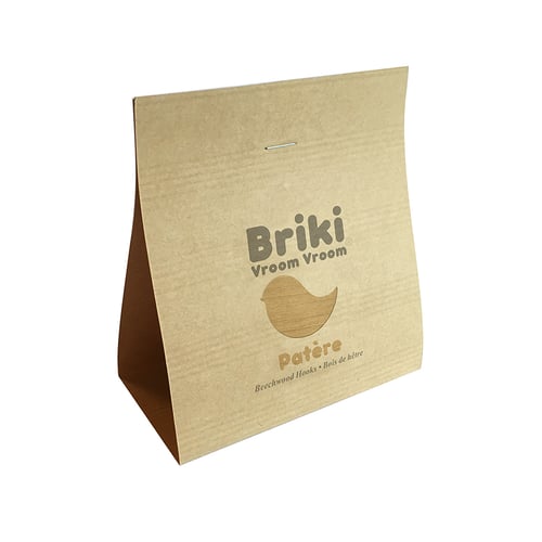 Image of Patère Oiseau en bois de hêtre