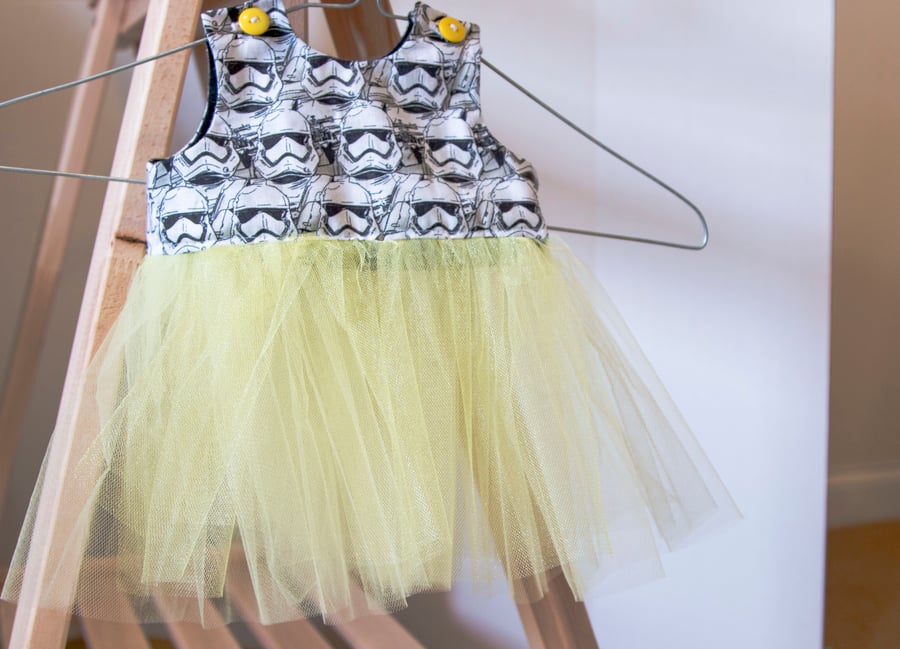 Image of baby cosPLAY star wars tutu dress 