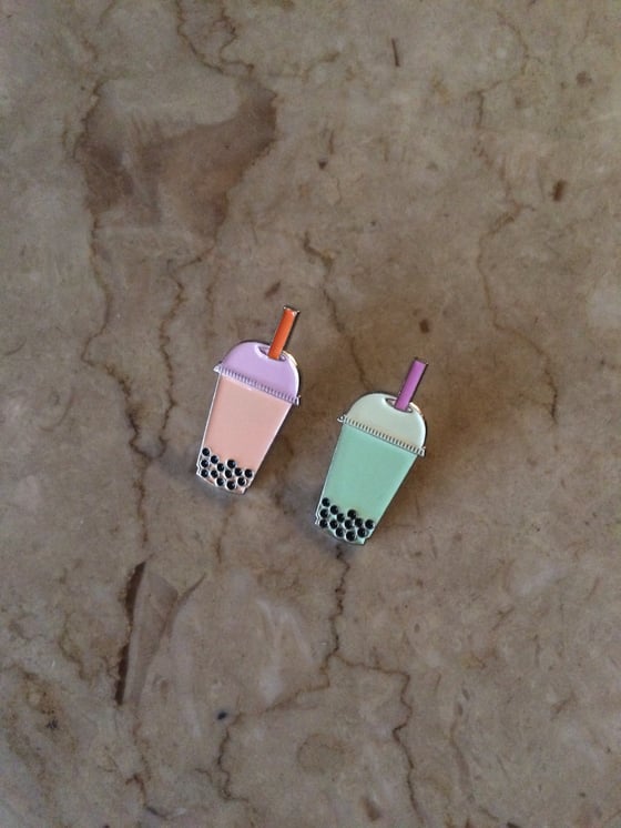 Image of Boba Tea Pin Duo