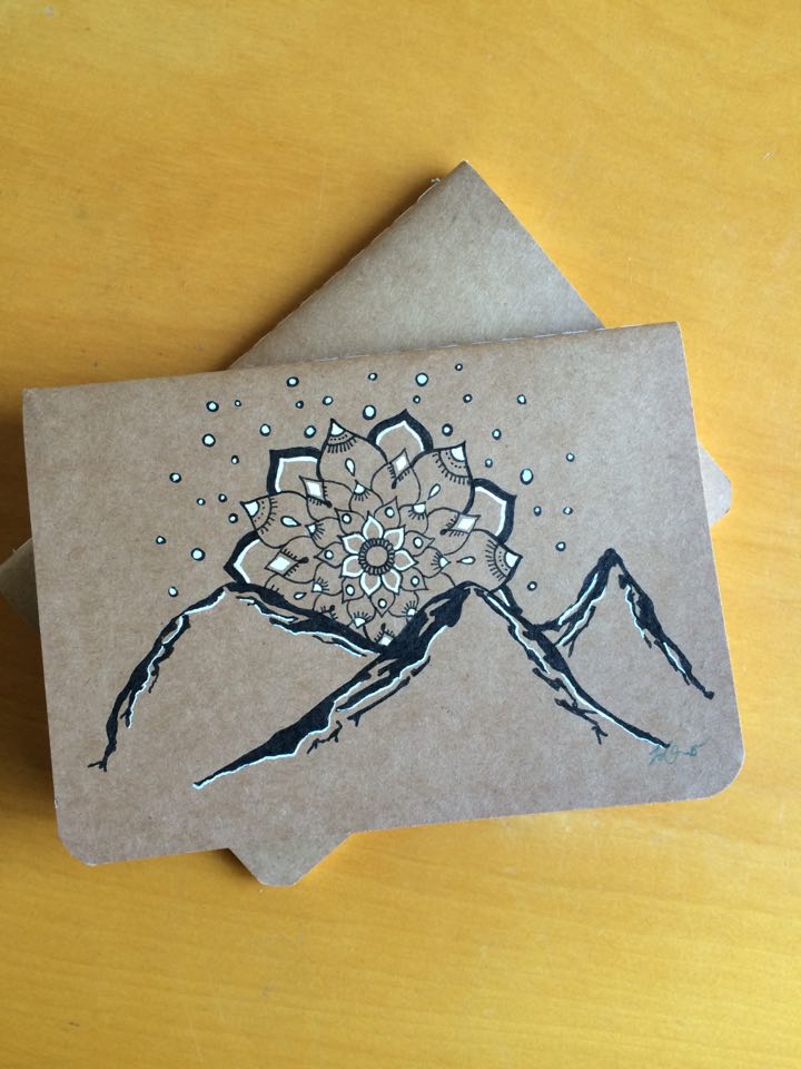 Jaimee-Ann Driver — Mandala - Mini Sketchbook
