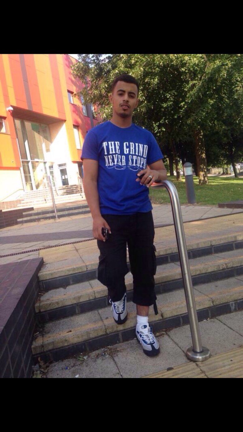Image of #The Grind Never Stops - TShirt - Blue