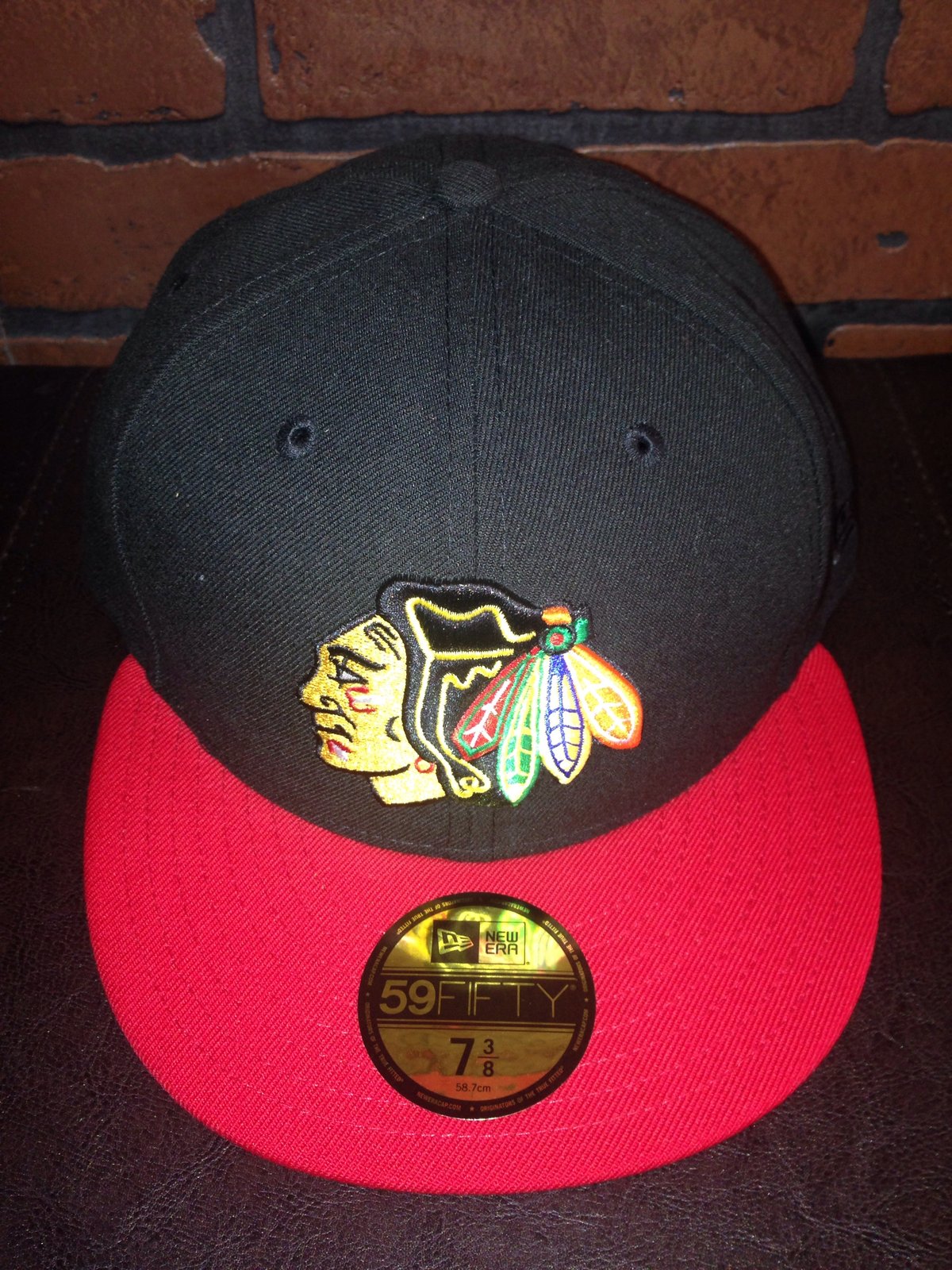 Blackhawks fitted hat new 2024 era