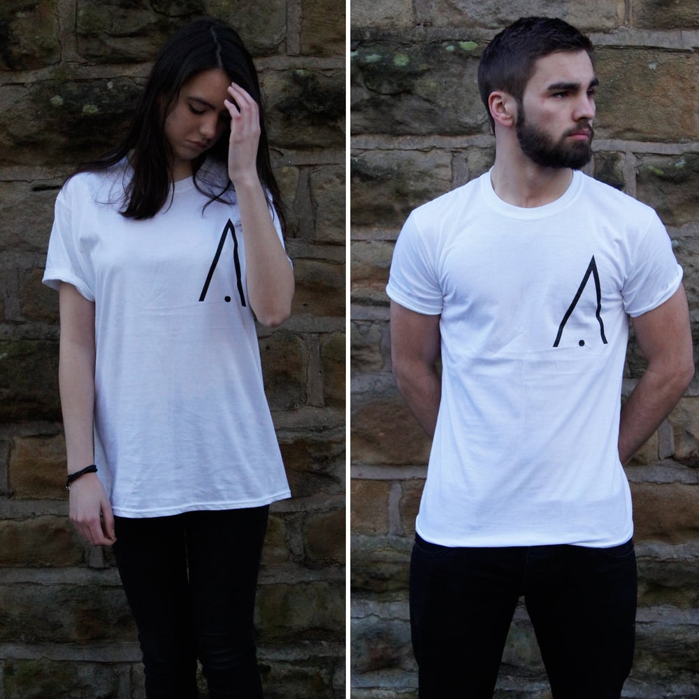 Image of Apex 'A' Print T-Shirt - White