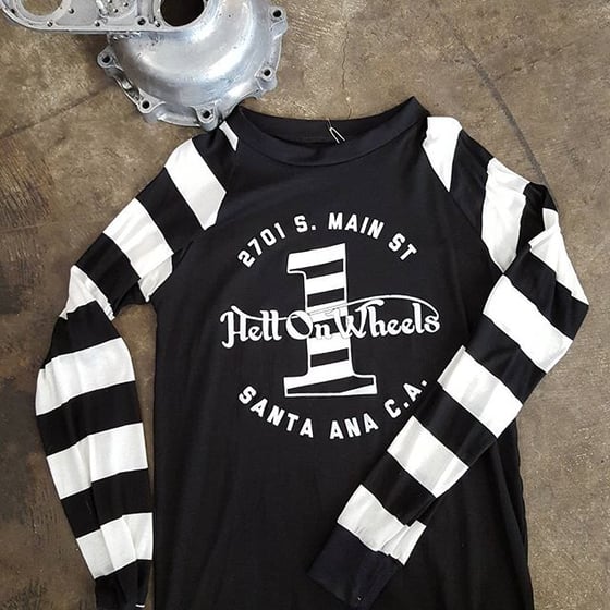 Image of Hell on Wheels Jailbird Raglan