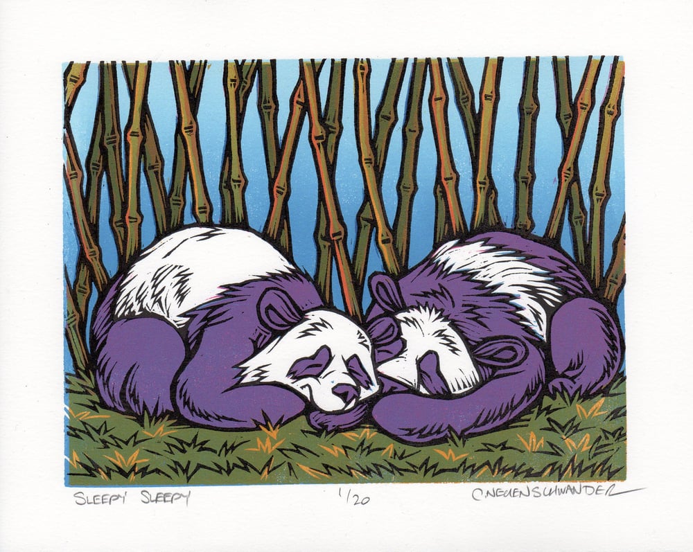 Sleepy Sleepy Print 
