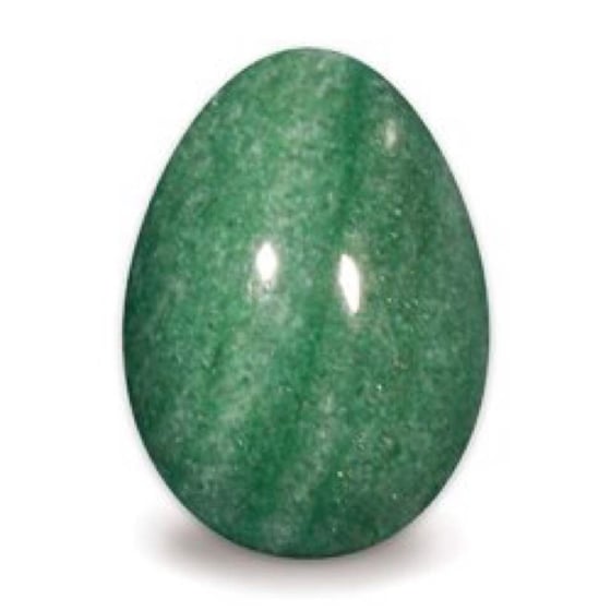 Image of Green Adventurine Egg (Medium)