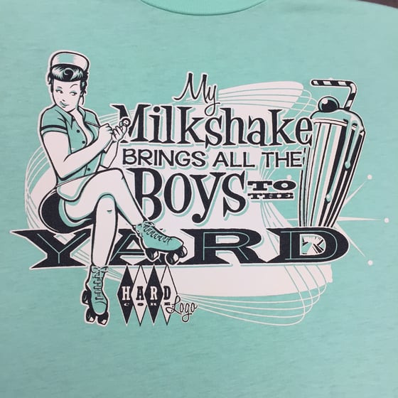 Image of Milkshake! Ladies T-Shirt Limited Edition Peppermint !