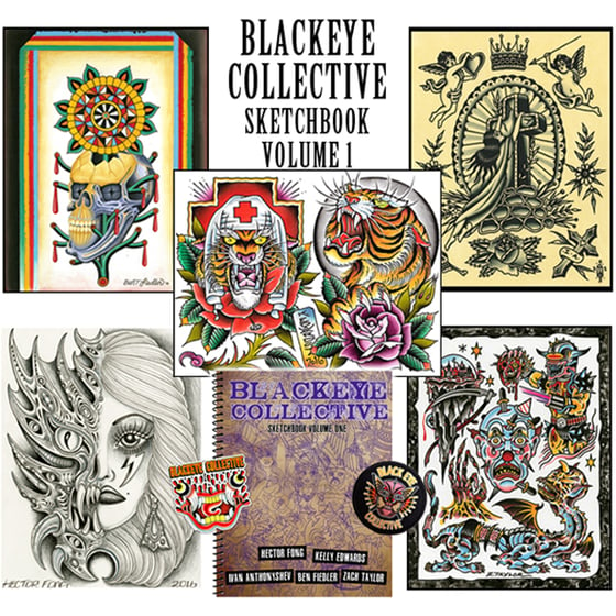 Image of BLACKEYE COLLECTIVE SKETCHBOOK VOLUME 1