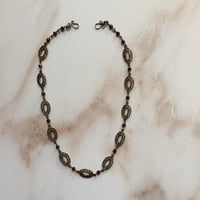 Image 2 of THE ‘LUCIA’ GARNET NECKLACE 