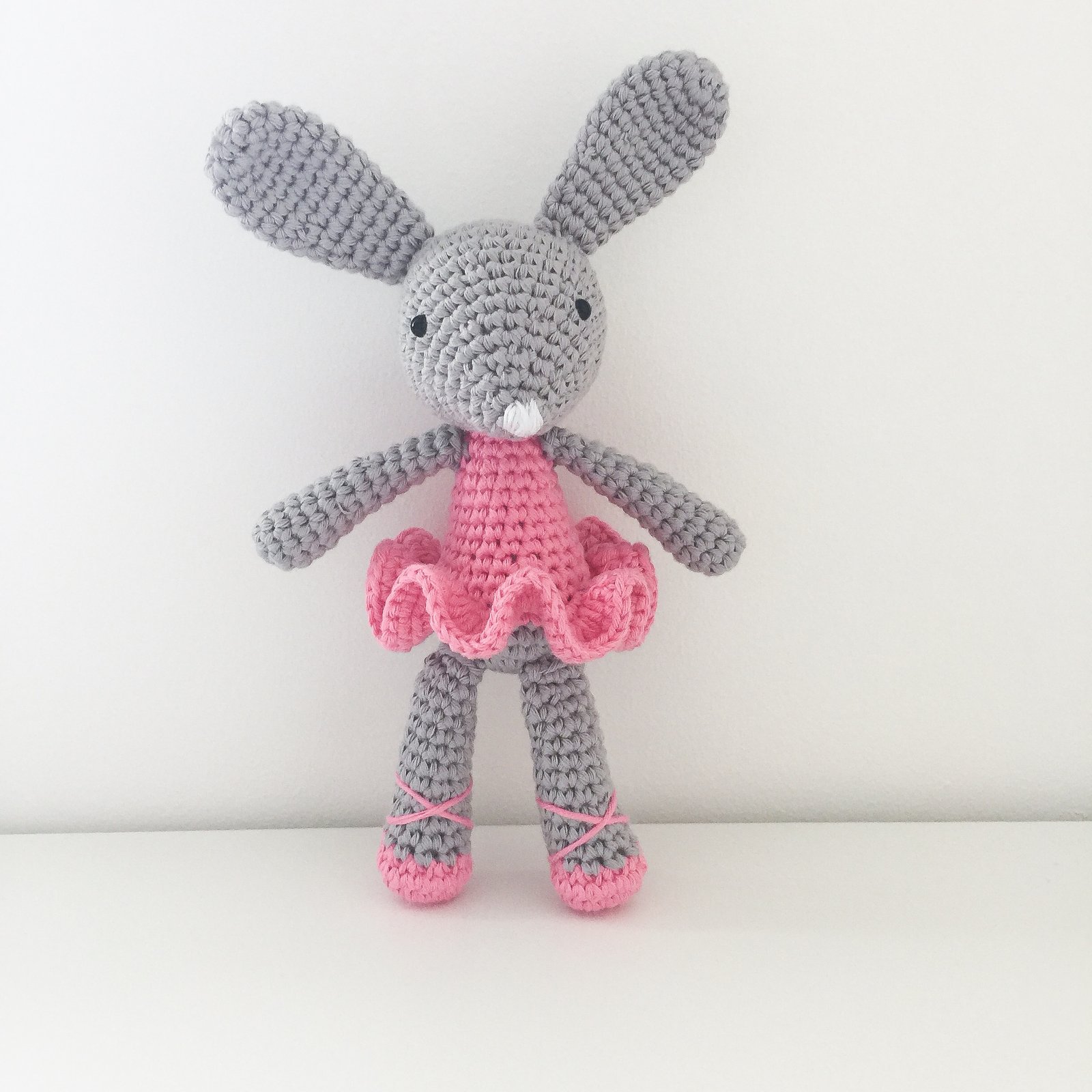 crochet ballerina bunny