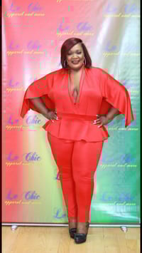 Image 2 of Lechic Apparel Cape Jumper