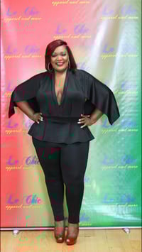 Image 1 of Lechic Apparel Cape Jumper