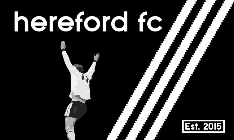 Image of 50 x Hereford FC Radford stickers - SOLD OUT