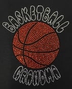 Image 3 of "Sparkling" Football & Basketball Grandma (2 different designs)