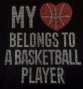 Image of "Sparkling" Basketball Mom (3 Different Designs)