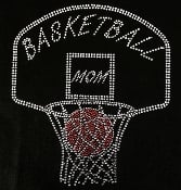 Image 3 of "Sparkling" Basketball Mom (3 Different Designs)