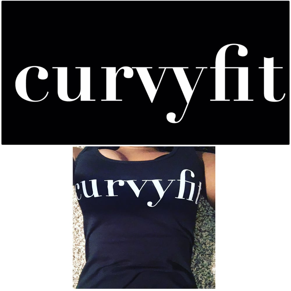 Image of CurvyFit Black Tank