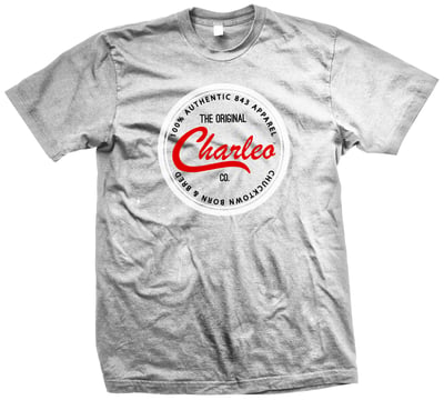 Image of The Original Charleo Seal Tee  Grey/White/Black/Red