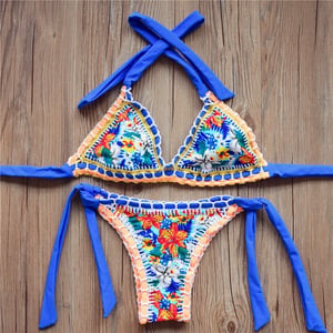 Image of SYNS FLOWER CROCHET KINIS