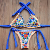 Image 2 of SYNS FLOWER CROCHET KINIS