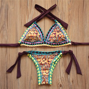 Image of SYNS FLOWER CROCHET KINIS