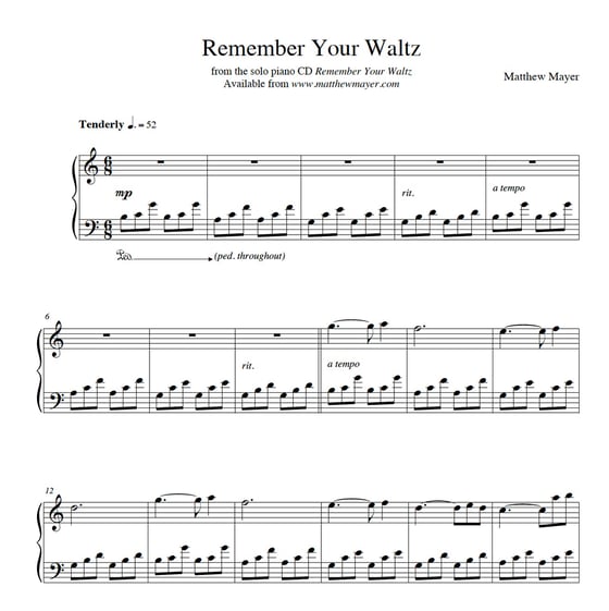 Image of NEW - Remember Your Waltz (Beginner Level)