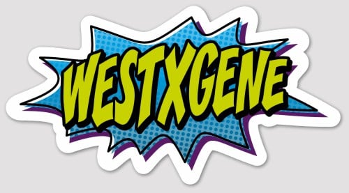Image of WEST X GENE STICKERS 