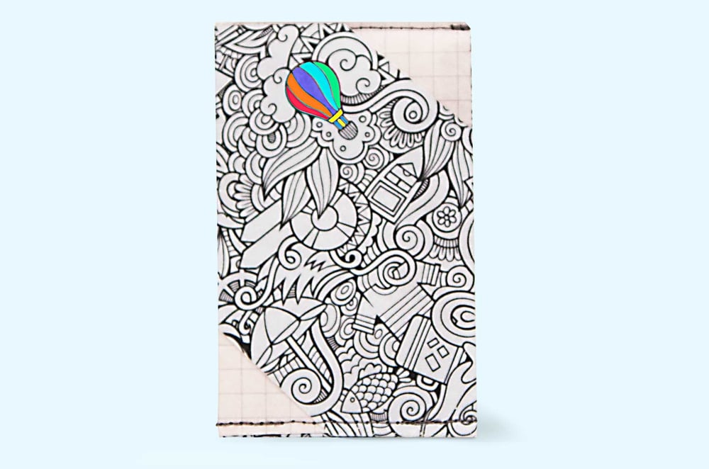Image of Balloon - Tyvek Card Wallet