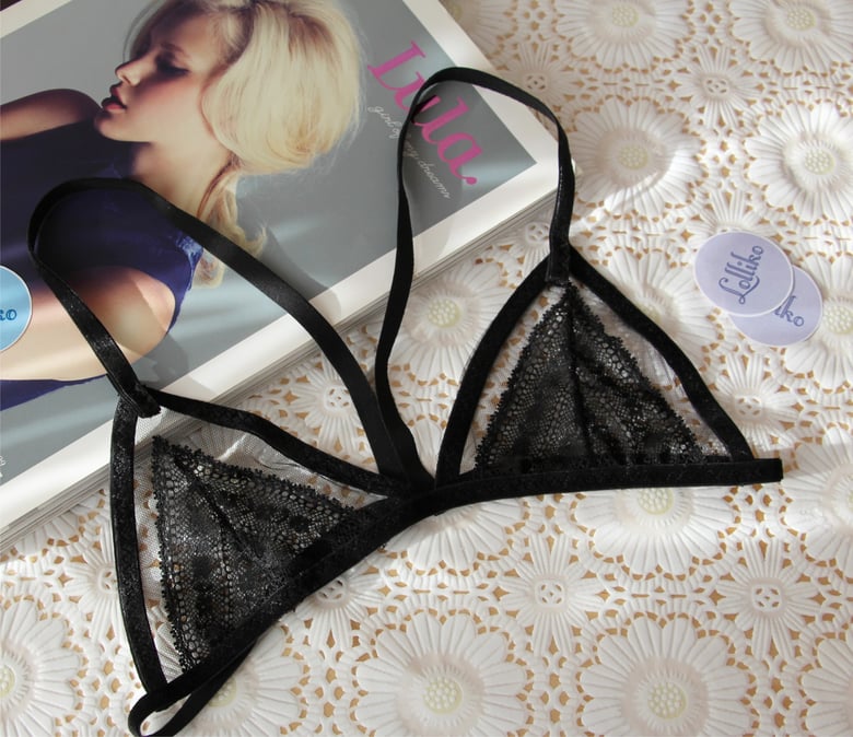 Image of Black Bra