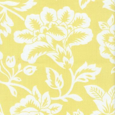 Fabric Freak — FF Sunny Yellow and White Floral Outdoor Fabric