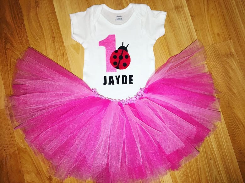 Image of Little Lady Birthday Outfit