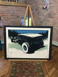 Image 1 of Hot Rod • Blue Variant Art Print