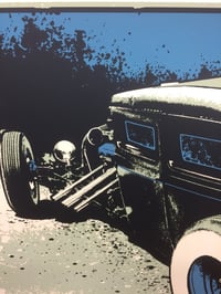 Image 3 of Hot Rod • Blue Variant Art Print