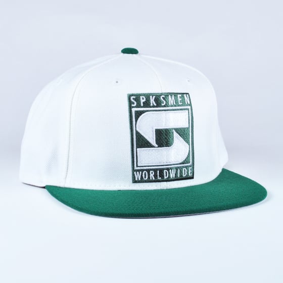 Image of OG Worldwide Logo Starter Snapback (White)