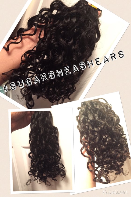 Image of Sugar-Shea & Shears 100% Virgin CURLY Hair