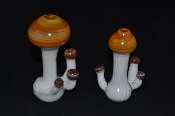 Image of Cubensis Mushroom Pipe and Chillum set