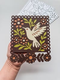 Image 2 of Mexican Papel Picadod Grande Metal Die Cut