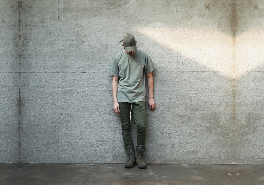 Image of Pigment Washed Short Sleeve Tee #t16 10
