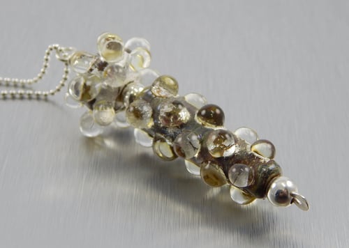 Image of Artisan Glass • Pendant with Raised Dots