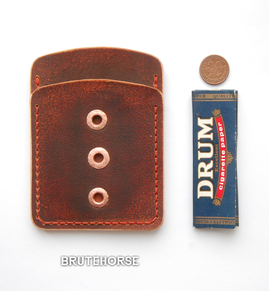 Musician's Card Holder, Biker Card Holder, Mens Wallet / brutehorse