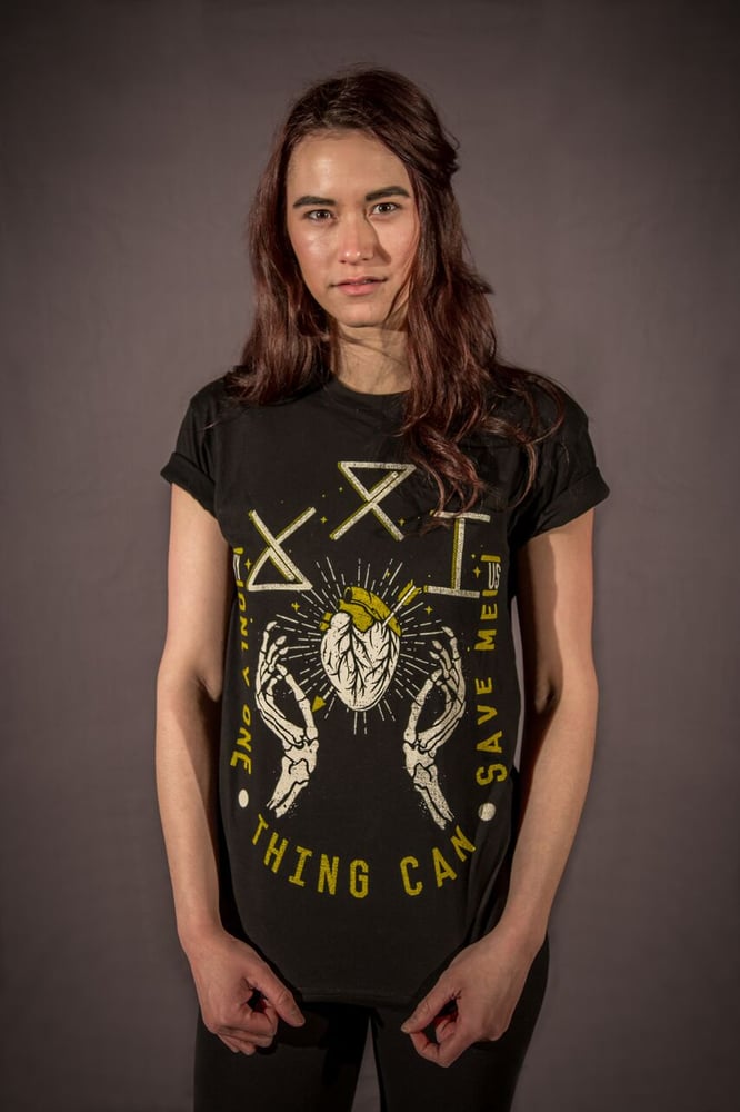 Image of Unisex XXI Heart and Hands T-Shirt