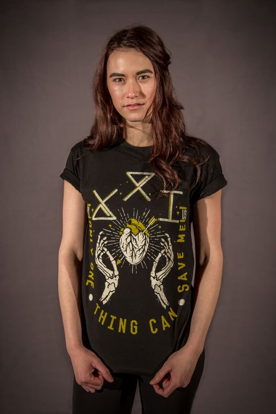 Image of Unisex XXI Heart and Hands T-Shirt