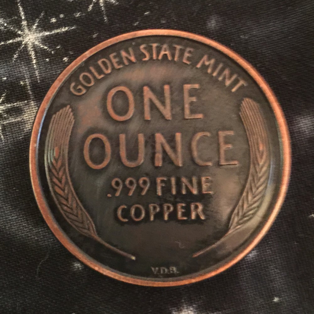 Image of Big F%#$ing Penny 1oz Copper Challenge Coin