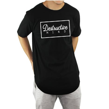 Image of Destructive Long Line Tee Pre Order