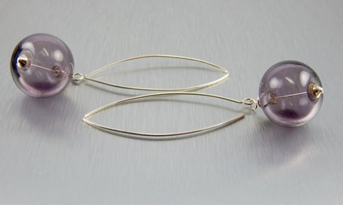 Image of Artisan Glass • Blown Lavender Glass