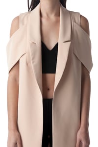 Image 2 of Cold-Shoulder Jacket