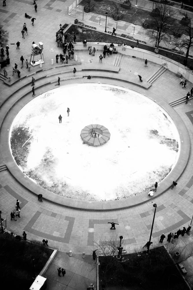 Image of Love Park Arial Shot